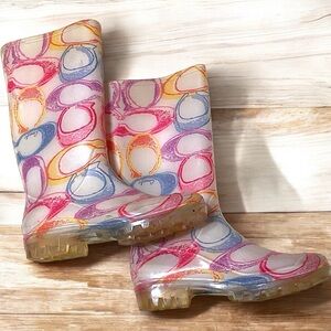 Coach Colorful Rain Boots